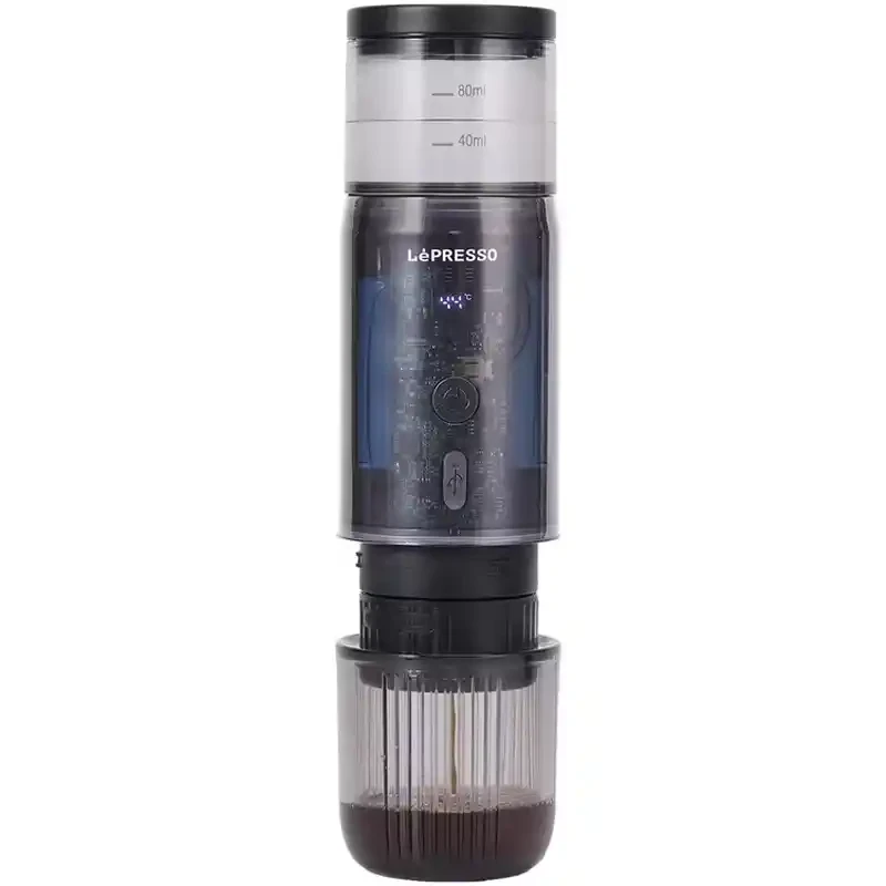 lepresso portable espresso maker - مینی اسپرسوساز قابل حمل  15 میله 